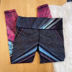 Lululemon Speed Wunder Tight Nulux Electrobeam Limited Edition Leggings Size 12